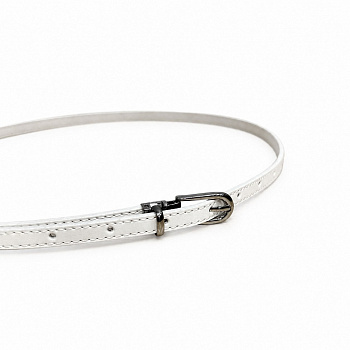 Ремень жен. (Цвет: white)