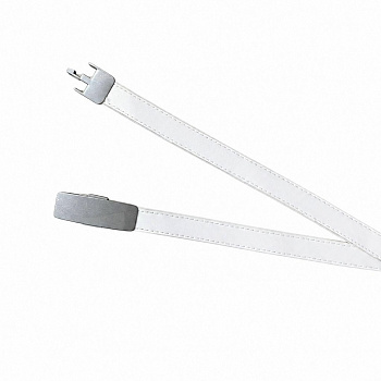 Ремень жен. (Цвет: white)